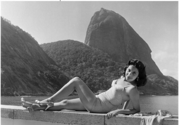 Kurt Klagsbrunn. A goiana Jussara marques, Miss Brasil 1949.